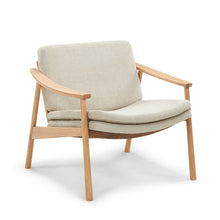 Load image into Gallery viewer, Louis Lounge Chair - Fog - Hausful