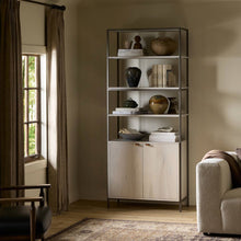 Load image into Gallery viewer, Davis Wide Bookshelf - Hausful