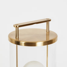 Load image into Gallery viewer, Muse Portable Outdoor Lantern - Solid Brass - Hausful