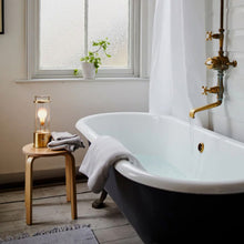 Load image into Gallery viewer, Muse Portable Outdoor Lantern - Solid Brass - Hausful