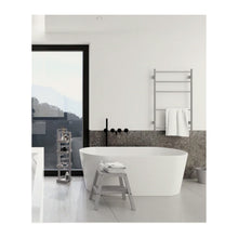 Load image into Gallery viewer, Grey Oak Wall Mounted Towel Rail - Hausful