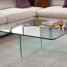 Load image into Gallery viewer, Verre Square Coffee Table - 38" - Hausful