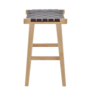 Woven Counter Stool - Backless - Hausful