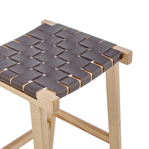 Woven Counter Stool - Backless - Hausful