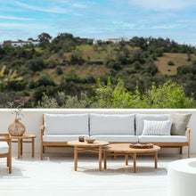 Load image into Gallery viewer, Teak Quatro Outdoor Coffee Table - Hausful