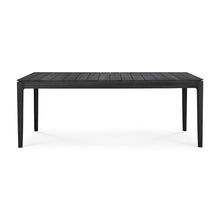 Load image into Gallery viewer, Black Teak Bok Outdoor Dining Table - Hausful