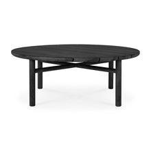 Load image into Gallery viewer, Black Teak Quatro Outdoor Coffee Table - Hausful
