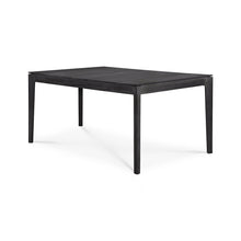 Load image into Gallery viewer, Black Teak Bok Outdoor Dining Table - Hausful