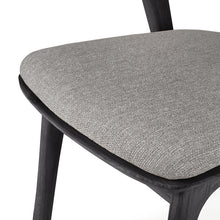 Load image into Gallery viewer, Bok Black Teak Outdoor Dining Chair - Hausful