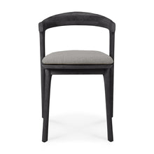 Load image into Gallery viewer, Bok Black Teak Outdoor Dining Chair - Hausful