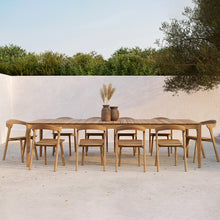 Load image into Gallery viewer, Bok Teak Outdoor Dining Chair - Hausful