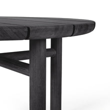 Load image into Gallery viewer, Black Teak Quatro Outdoor Coffee Table - Hausful
