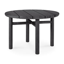 Load image into Gallery viewer, Black Teak Quatro Outdoor Coffee Table - Hausful