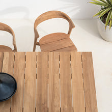 Load image into Gallery viewer, Bok Teak Outdoor Dining Chair - Hausful