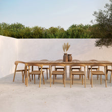 Load image into Gallery viewer, Teak Bok Outdoor Dining Table - Hausful