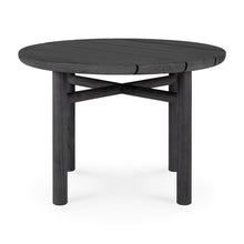 Load image into Gallery viewer, Black Teak Quatro Outdoor Coffee Table - Hausful