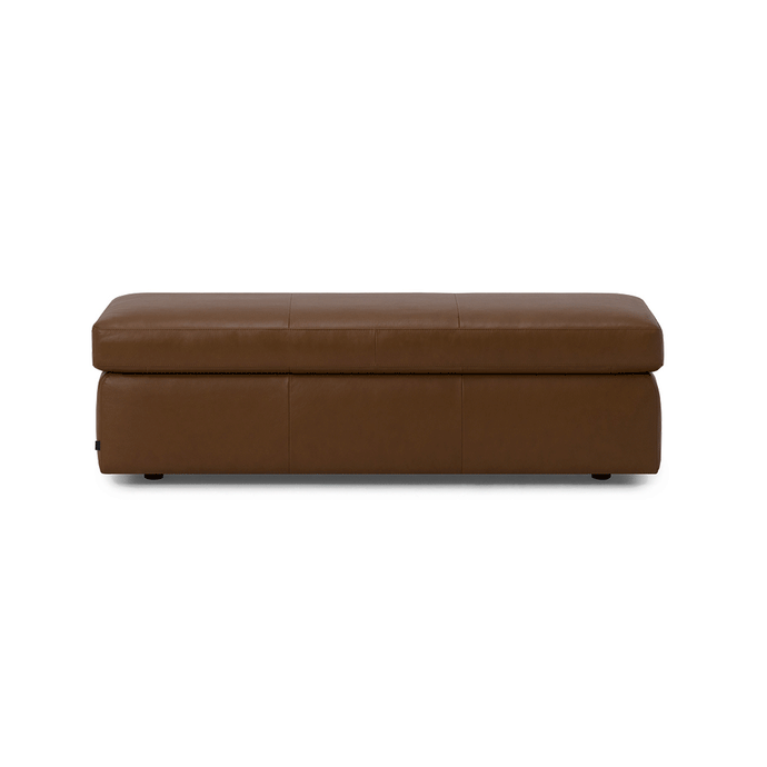 Cello Storage Bench - Leather - Hausful