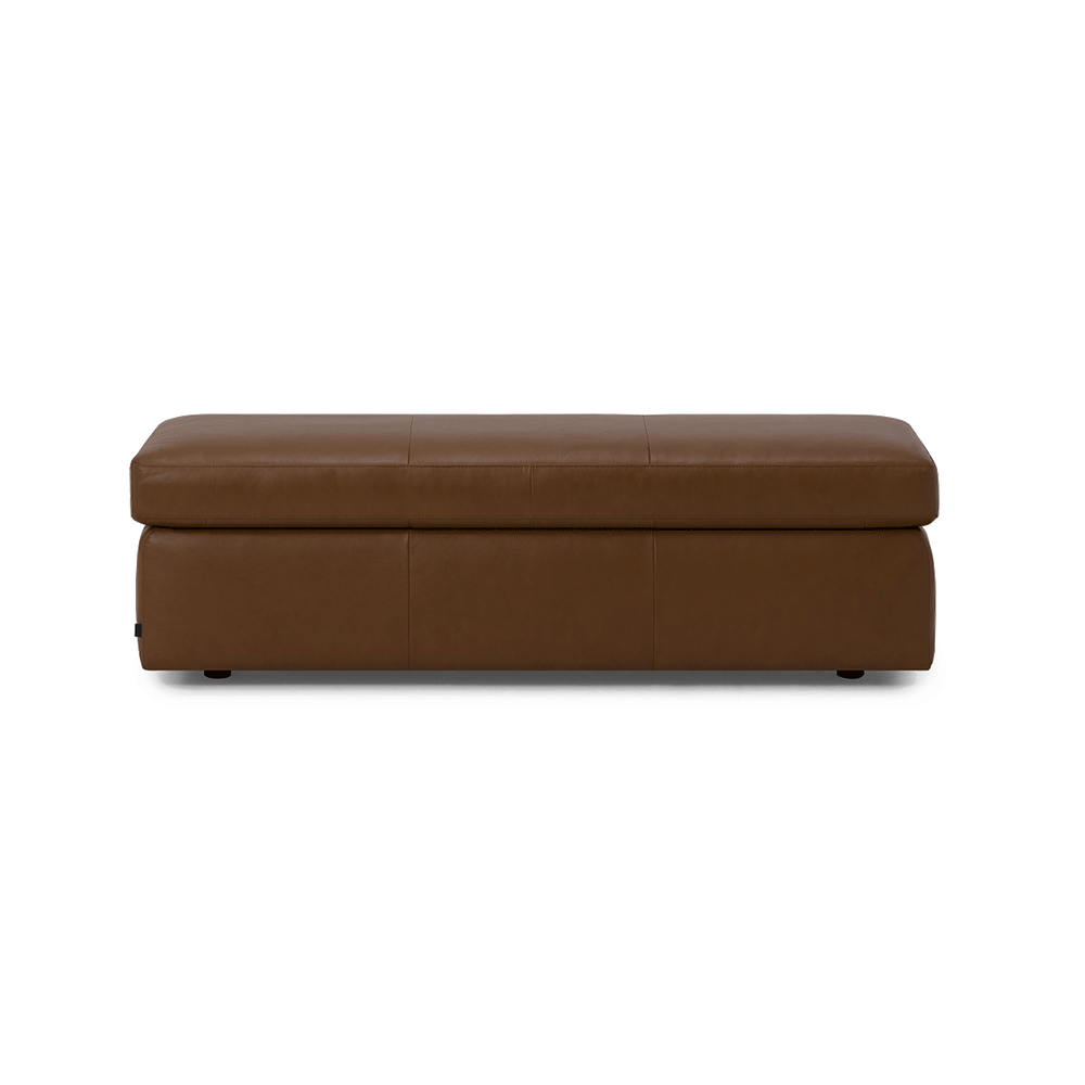 Cello Storage Bench - Leather - Hausful