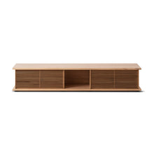 Load image into Gallery viewer, Plank 83" Low Slat Media Unit - Hausful - Modern Furniture, Lighting, Rugs and Accessories (4470247063587)