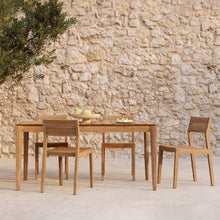 Load image into Gallery viewer, Teak Outdoor Dining Chair - Hausful