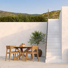 Load image into Gallery viewer, Teak Outdoor Dining Chair - Hausful