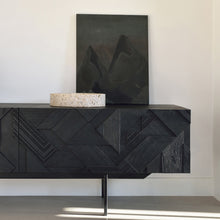 Load image into Gallery viewer, Teak Graphic TV Cupboard - Hausful