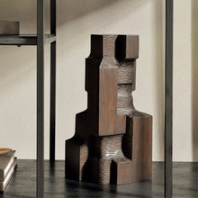 Load image into Gallery viewer, Espresso Block Organic Sculpture - Hausful