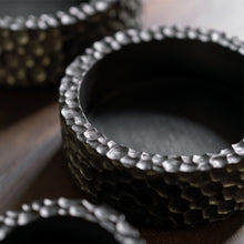 Load image into Gallery viewer, Black Chopped Bowls - Set of 3 - Hausful