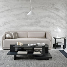 Load image into Gallery viewer, Teak Abstract Coffee Table - Hausful