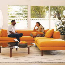 Load image into Gallery viewer, Replay 2-Piece Sectional Sofa With Backless Chaise - Fabric - Hausful