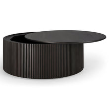 Load image into Gallery viewer, Mahogany Roller Max Round Coffee Table - Hausful
