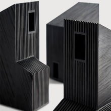 Load image into Gallery viewer, Black Modern Farm House Object - Hausful