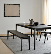 Load image into Gallery viewer, Bok Black Oak Dining Table - 94" - Hausful