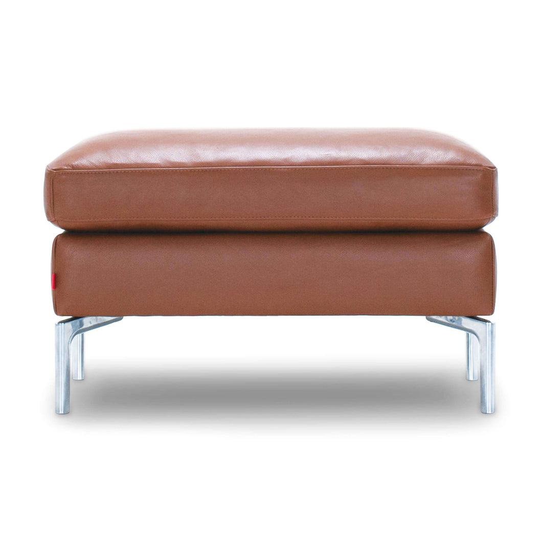 Eve Ottoman - Leather - Hausful - Modern Furniture, Lighting, Rugs and Accessories (4470219243555)