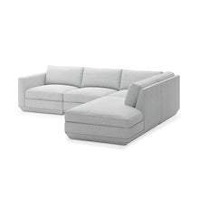 Load image into Gallery viewer, Podium 4PC Lounge Sectional A - Hausful - Modern Furniture, Lighting, Rugs and Accessories