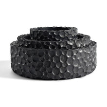 Load image into Gallery viewer, Black Chopped Bowls - Set of 3 - Hausful