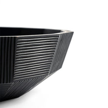 Load image into Gallery viewer, Black Striped Bowl - Hausful