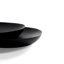 Load image into Gallery viewer, Black Thin Oval Boards - Set of 2 - Hausful