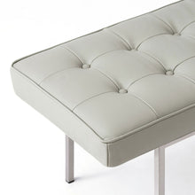 Load image into Gallery viewer, Bank Bench - Leather - Hausful