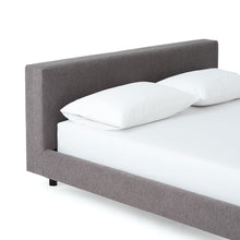 Load image into Gallery viewer, Bento Upholstered Bed - Fabric (4470214492195)