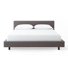 Load image into Gallery viewer, Bento Upholstered Bed - Fabric (4470214492195)