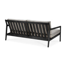 Load image into Gallery viewer, Black Teak Jack Outdoor Sofa - 2 seater - Hausful