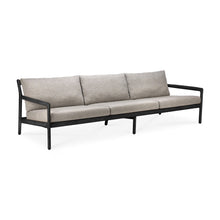 Load image into Gallery viewer, Black Teak Jack Outdoor Sofa - 3 seater - Hausful