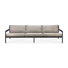 Load image into Gallery viewer, Black Teak Jack Outdoor Sofa - 3 seater - Hausful