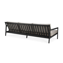 Load image into Gallery viewer, Black Teak Jack Outdoor Sofa - 3 seater - Hausful