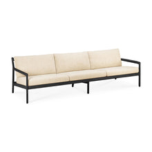 Load image into Gallery viewer, Black Teak Jack Outdoor Sofa - 3 seater - Hausful