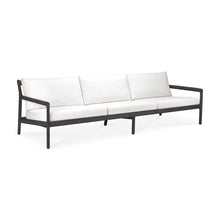 Load image into Gallery viewer, Black Teak Jack Outdoor Sofa - 3 seater - Hausful