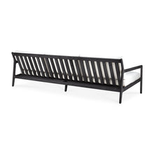 Load image into Gallery viewer, Black Teak Jack Outdoor Sofa - 3 seater - Hausful