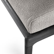 Load image into Gallery viewer, Black Teak Jack Outdoor Footstool - Hausful