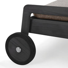 Load image into Gallery viewer, Black Teak Jack Outdoor Lounge Chair - Hausful